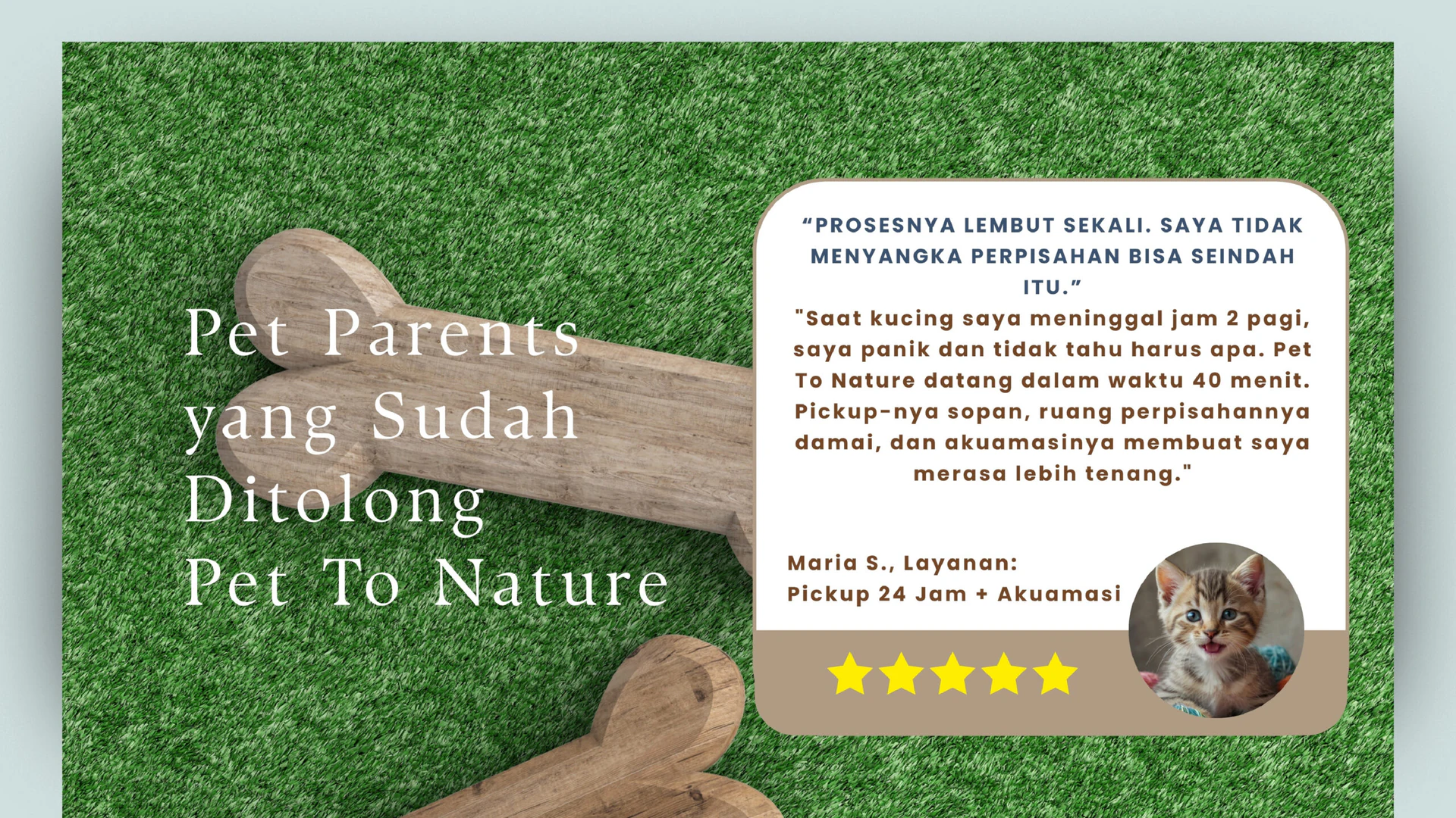 Pet To Nature Indonesia visual story 7